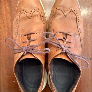 Cole Haan Tan Leather Oxfords #3